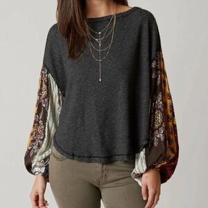 Free People We The Free Blossom Thermal Top Size Small